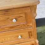 Stoere Grenen 3 Ladekast, 100 Cm Breed, 80 Cm Hoog thumbnail 3