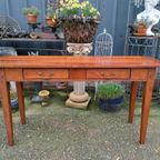 Klassieke Sidetable, Wandtafel, Console. thumbnail 2