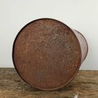 Grote Blikken Doos Koffie Rood Winkelblik Antwerpen 45Cm thumbnail 2