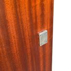 Vintage Compacte Kledingkast Wandrobe Jaren 60 Teak Kast thumbnail 8