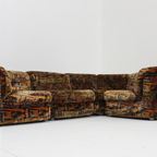 Vintage Modulaire Elementen Sofa Hoek Bank 1970S thumbnail 10