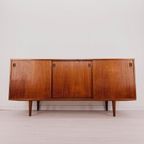 Vintage Deens Design Dressoir, Mid-Century Teak Retro 1960'S thumbnail 5