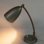 Bureaulamp - Grijs Metallic - Flexibele Slang - 1950'S thumbnail 3