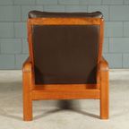 Vintage Deense Fauteuil – L. Olsen & Son – Teakhout – Jaren 60 thumbnail 8