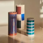 HAY Column Kaars S - Light Grey/blue/green - Tweedekans thumbnail 3