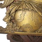Antieke Griekse Godin Plaque Bas Reliëf Neogotiek Revival 29cm thumbnail 10