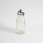 Antique Glass Apotecary Jar With Clamp By Wheaton Usa, 1888 thumbnail 7