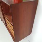 Vintage Deens Highboard Teak | Dressoir Danish Design thumbnail 5