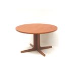 Grote Vintage Verlengbare Ovalen Eettafel Van Glostrup Gemaakt In De Jaren ’60 thumbnail 3