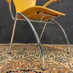 Set Van 3 Design Plywood Opstapelbare Kimball Bingo Guest Chairs / Stacking Chairs / School Stoelen thumbnail 18