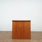 Solid Teak Desk By Niels Bach thumbnail 4