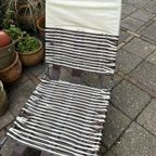 Vintage Opvouwbare Lounge Stoel Zwembad Vinyl thumbnail 9