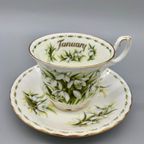 Royal Albert Flower Of The Month January Kop En Schotel thumbnail 7