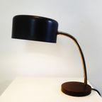 Dutch Design Mid Century Gooseneck Desk Lamp By Jan Hoogervorst For Anvia Almelo, 1960S thumbnail 2