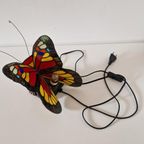 Glas In Lood Vlinder Lamp Tiffany Stijl Vlinderlamp thumbnail 4