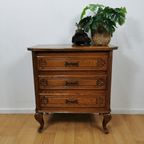 Vintage Landelijk Ladekastje Ladekast, Commode Dressoir 2405 thumbnail 3