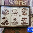 Mooi Klassiek Dienblad Met Tegeltjes thumbnail 2