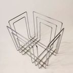 ‘Paper Collector’ Magazine Rack In Style Of Willi Graeser, 1980S thumbnail 4