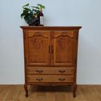 Brocante Queen Ann Barkast Wandkast Buffetkast Ladekast Drankenkast 107 thumbnail 9