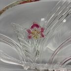 Serveerschaal Walther Glas Orchidee 80's thumbnail 5