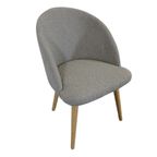 Sofacompany Holly Eetkamerstoel Maya Warm Grijs thumbnail 6