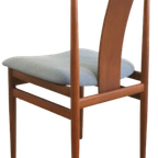 Set 4 Eetkamerstoelen Henning Sorensen Voor Danex 'vordingborg' thumbnail 3