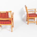 Yngve Ekstrom ‘furubo’ Armchairs With A Table Produced By <<<brand>>>, 1970’s thumbnail 5