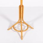 Italian Bamboo-Rattan Coat Hanger, 1980’S thumbnail 6