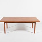 Danish Modern Solid Oak Coffee Table, 1960’s thumbnail 8