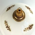 Grote Bollamp Glas Bloemen Frankrijk thumbnail 6