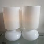 Vintage Ikea Glazen Lykta Mushroom Kandelaren thumbnail 2