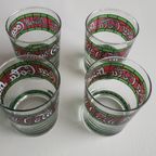 Vintage Set Coca Cola 'Glas In Lood 'Style thumbnail 2