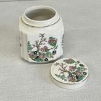 Vintage China Theebus Sadler Potje Met Deksel thumbnail 4