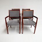 Set Van 4 Zweedse Designstoelen Van Svegards Markaryd thumbnail 5