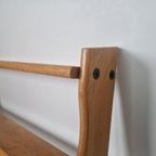 Vintage Houten Boekenrek Wand Planken. thumbnail 4