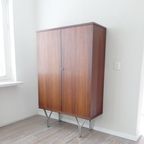 Qa43 – Vintage Highboard – Hofmann – Jaren 60 thumbnail 4