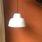 Mooie Vintage Stijlvolle Witte Metalen Level Hanglamp thumbnail 6