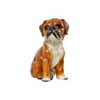Boxer Puppy Beeld Sculptuur Hond Keramiek Figuurtje 16cm thumbnail 9