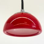 Space Age Hanglamp Van Cosack Leuchten In Rood thumbnail 14