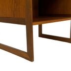 Vintage Arne Wahl Iversen Bijzettafel Nachtkastje 60's Teak thumbnail 11