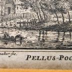 Pellus-Poort Bij Utrecht Aan Den Voorstadt - A. Rademaker Fec. - Ets - 1730 thumbnail 7