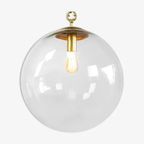 Large Vintage Glass Bulb Lamp, Raak Amsterdam 1960S thumbnail 2