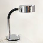 Grote Vintage Chrome Bureaulamp / Tafellamp thumbnail 11