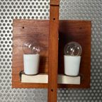 Vintage Wandlamp – Teak En Plexiglas – Raak thumbnail 4