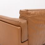Italian Modern Cognac Leather Club Armchairs / Fauteuil thumbnail 7