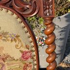 Twisted Leg Antique Side French Chairs thumbnail 12