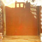 Indiase Teakhout Huistempel / Pooja Mandir / Indiaas Altaar (91Cm Hoog) Houtsnijwerk Olifanten thumbnail 13