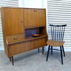 Prachtige Set Van 4 Vintage Retro Formica Stoelen thumbnail 22