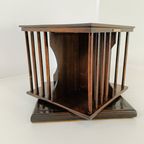 Miniatuur Antieke Boekenkast/Boekenmolen Circa 1900 thumbnail 2