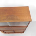 Vintage Vitrine, Secretaire Kast, Mahonie thumbnail 9